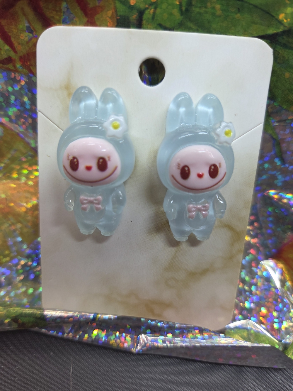 Adorable Labubu Character Earrings